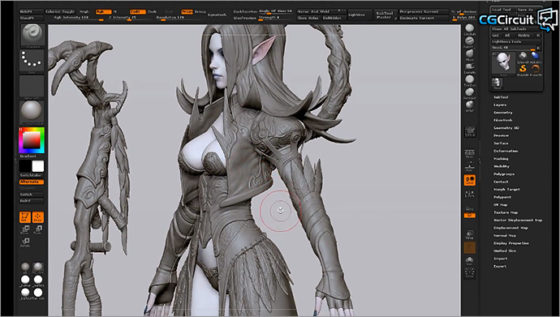 それでも1 5時間 Zbrushによるキャラモデリングチュートリアル チラ見動画 3d Character Art For Games Cgトラッキング Cg Tracking 世界のcgニュースを集めてみる