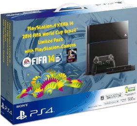 PlayStation 4×FIFA 14 2014 FIFA World Cup Brazil Limited Pack with PlayStation Camera (PS4専用ソフトウェア『FIFA 14』ダウンロード版プロダクトコード 同梱)