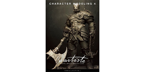 キャラモデリングのチュートリアル本 Dartiste『Character Modeling 4』のリリース予定されている