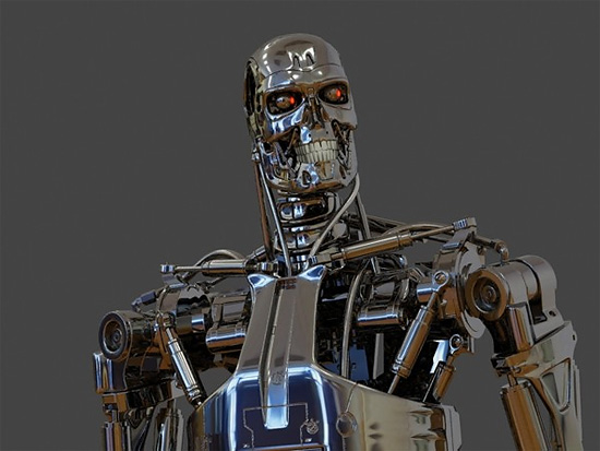 3dsMax リグ付きのフリーのモデル！『Terminator T-800』