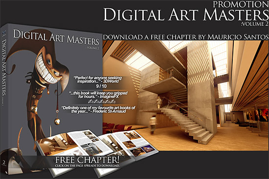 【3DCG】 Digital Art Masters2のフリーチャプター 『Mauricio Santos』