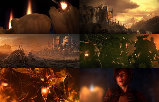 【3DCG】 PCゲーム『Diablo3 (ディアブロ3)』のトレーラとコンセプトアートが公開される