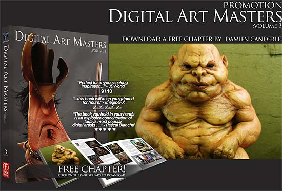  【3DCG】 Digital Art Masters V3 のフリーチャプター『DAMIEN CANDERLE』