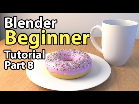 Blender Beginner Tutorial (OLD) - Part 8: Lighting