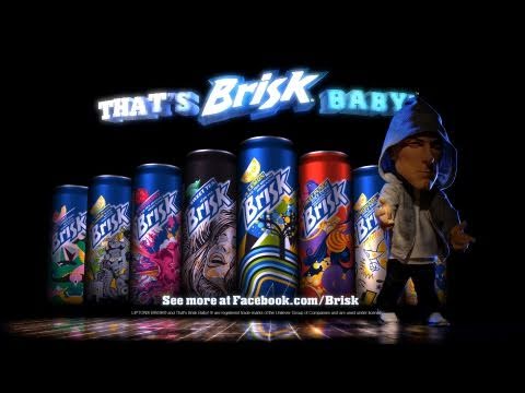 Brisk Eminem Super Bowl Commercial 2011