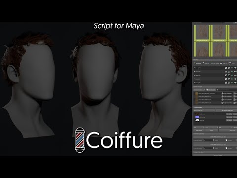 Trailer squared - Coiffure, fast and iterative tool for real-time hair in Maya