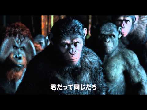 映画「猿の惑星:新世紀(ライジング)」予告編（100秒）