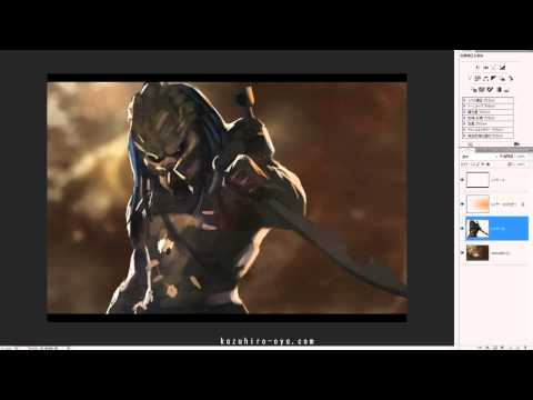 Elder Predator - Speed Painting - Kazuhiro Oya