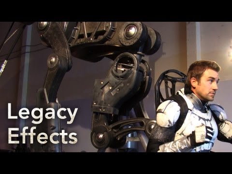 PACIFIC RIM Behind The Scenes: The Conn Pod - Legacy Effects