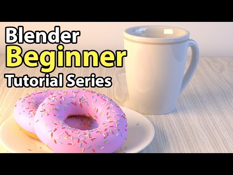 Blender Beginner Tutorial (OLD) - Part 1: User Interface