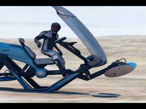 &quot;RIDON&quot; Hoverbike 3D Animation