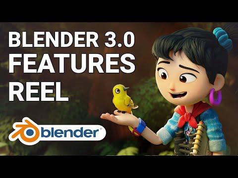 Blender 3.0 - Features Reel Showcase