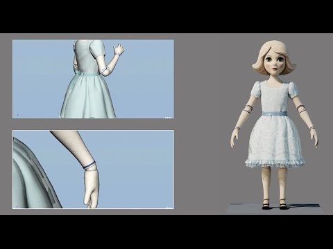 Oz The Great and Powerful - China Girl Shot Build