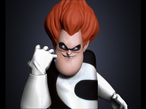 Syndrome - Zbrush Speed Sculpt