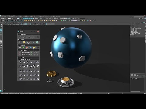 Script - ModIt 2.0 Hard Surface Modeling ToolKit for Maya - New Features