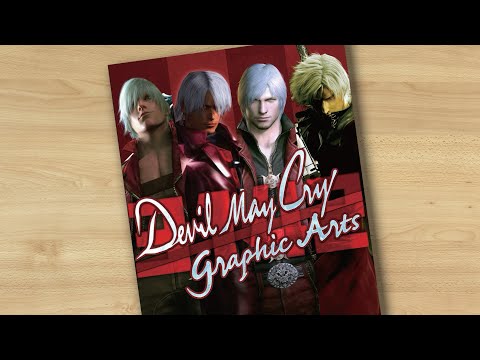 Devil May Cry: 3142 Graphic Arts (book flip)