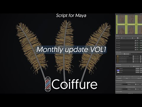 Coiffure - Monthly update VOL 1 - Feathers !