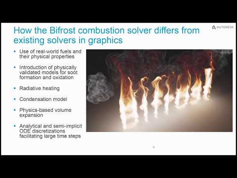 Bifrost Master Class: Introduction to Physics-based Combustion