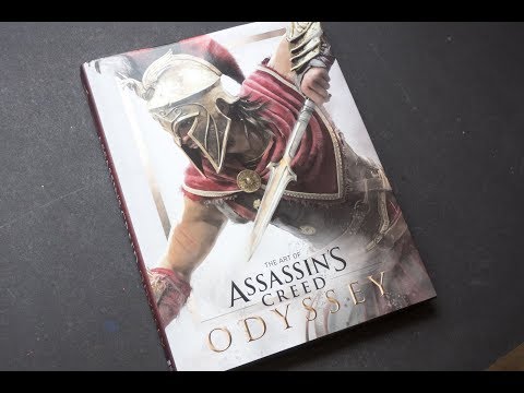The Art of Assassin&#039;s Creed Odyssey (book flip)