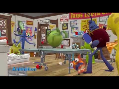 Monsters University Progression Reel