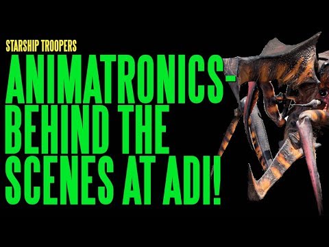 STARSHIP TROOPERS Animatronics Behind The Scenes ADI BTS
