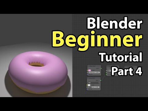 Blender Beginner Tutorial (OLD) - Part 4: Material Nodes