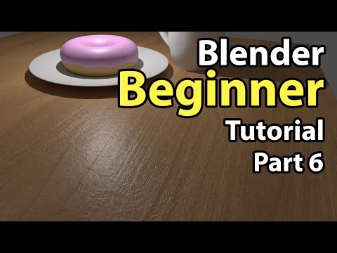 Blender Beginner Tutorial (OLD) - Part 6: Texturing