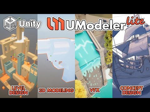 Model your World in Unity with UModeler Lite
