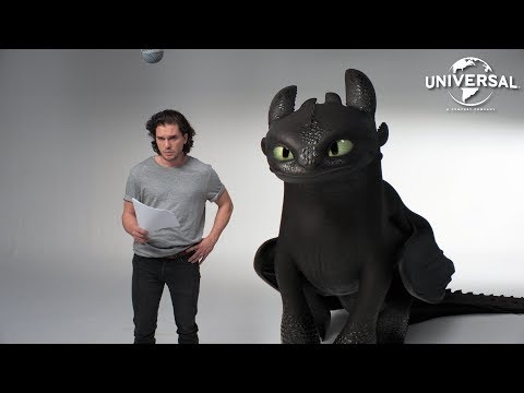 HOW TO TRAIN YOUR DRAGON: THE HIDDEN WORLD | Kit Harington and Toothless’ Lost Audition Tapes
