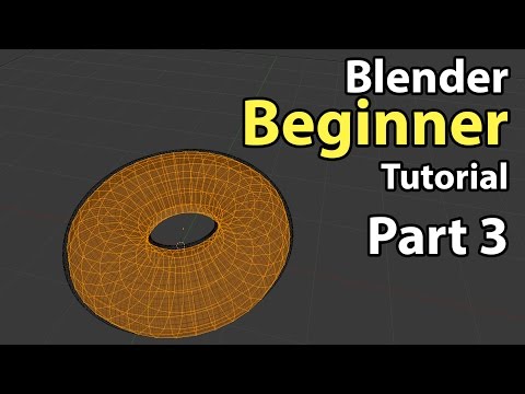 Blender Beginner Tutorial - Part 3: Edit Mode