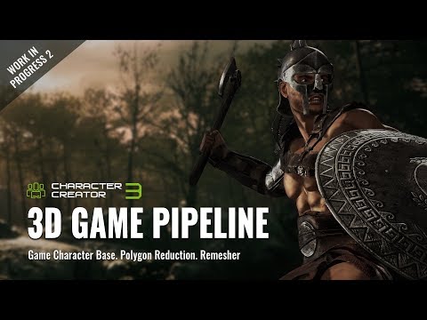 Character Creator 3 - 3D Game Pipeline: Characters for Unity and Unreal