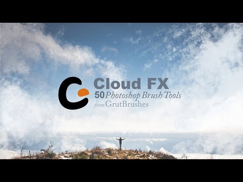 Cloud FX GrutBrushes • 50 Photoshop Cloud Tools