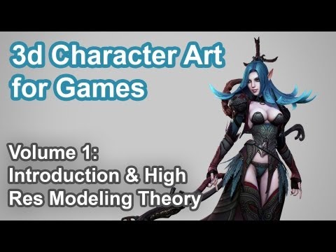 3D Character Art for Games - Vol. 1 - 720P