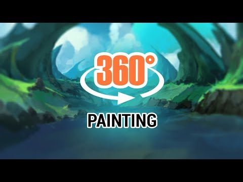 360 Speedpaint - Fantasy Landscape