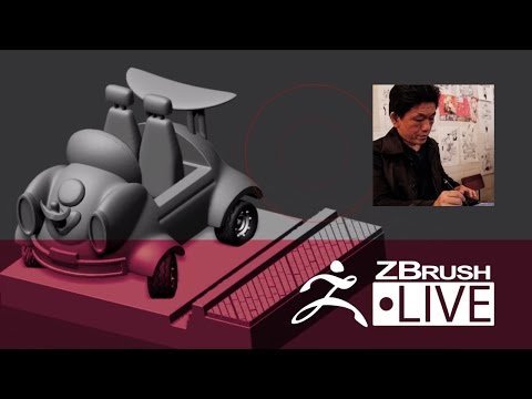 Fukui Nobuaki - ZBrushCore 超入門講座 出張LIVE - Episode 1 (In Japanese)