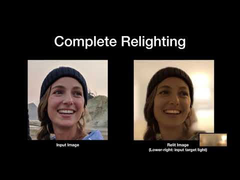 Single Image Portrait Relighting - SIGGRAPH 2019