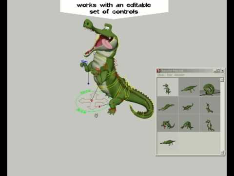 Mario Aquaro character rigging reel