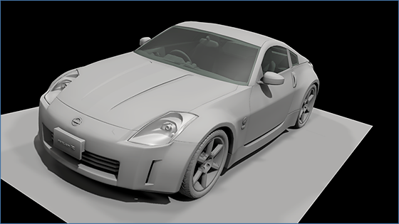 フリーの3dcgソフト Blender で作る 車のタイヤとホイール