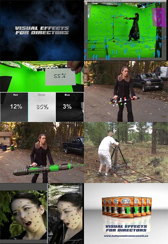 【3DCG】 VFXのチュートリアルDVDセット『Visual Effects For Directors』 CGトラッキング