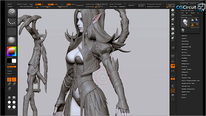 それでも1 5時間 Zbrushによるキャラモデリングチュートリアル チラ見動画 3d Character Art For Games Cgトラッキング