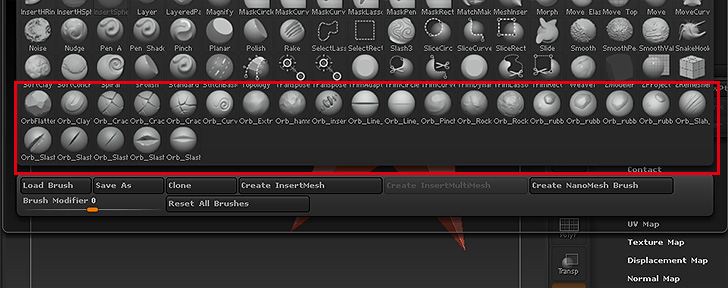 orb brush pack zbrush