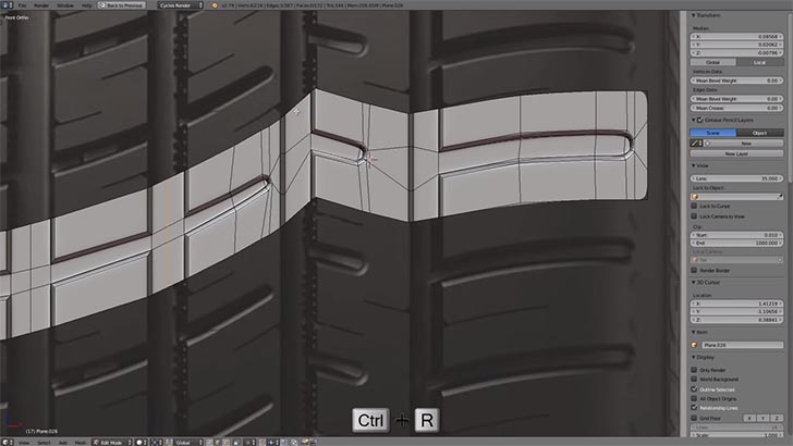 フリーの3dcgソフト Blender で作る 車のタイヤとホイールモデリングのチュートリアル動画 Cgトラッキング