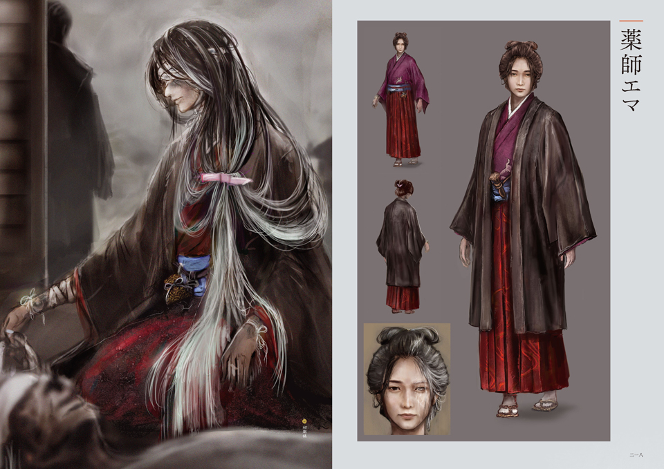 SEKIRO SHADOWS DIE TWICE Official Artworks。SEKIROの設定資料集が発売予定 CGトラッキング